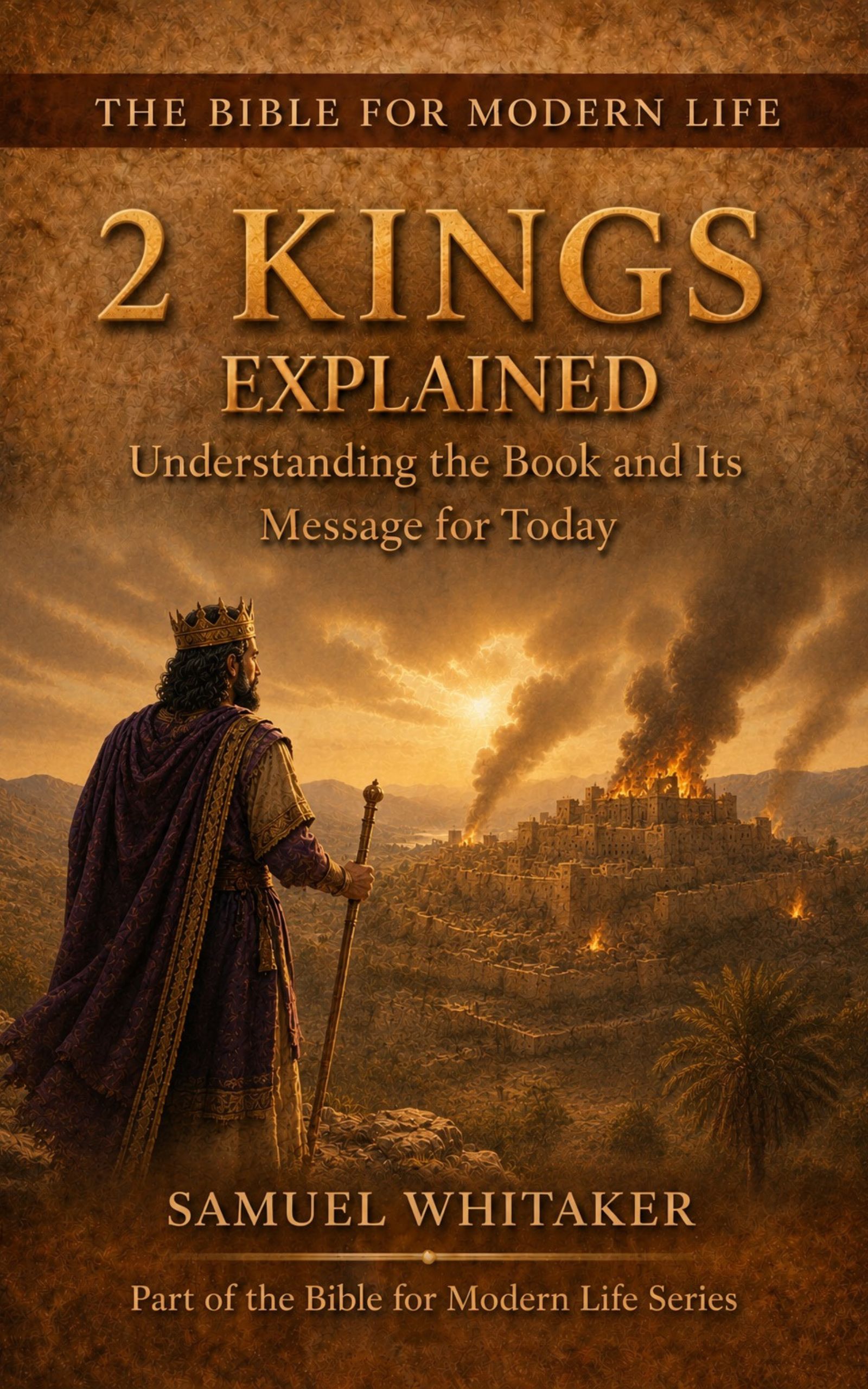 2 Kings Bible study guide — 2 Kings Explained by Samuel Whitaker